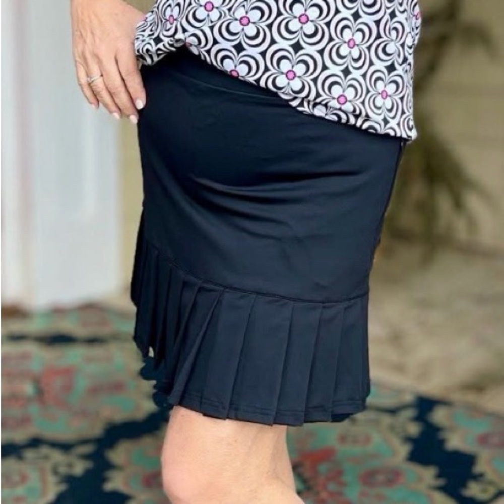 Lulu-B Flounce Skort Sz S Black